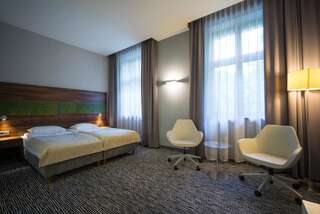 Отель Hotel Gorczowski Katowice Chorzów Хожув Двухместный номер Делюкс с 1 кроватью или 2 отдельными кроватями-7